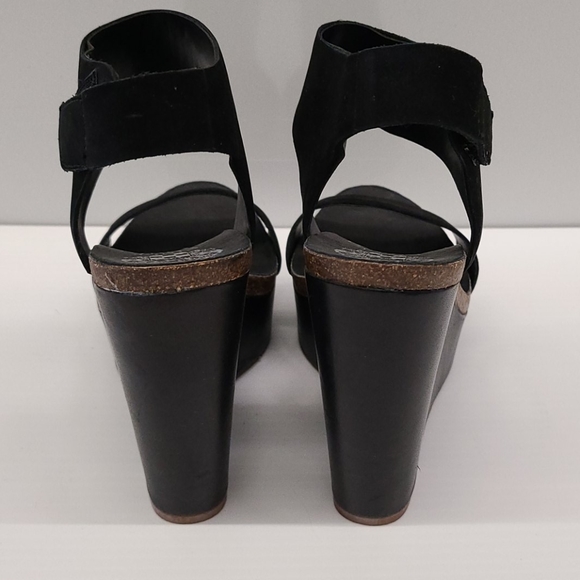 Vince Camuto Black Wedge Sandal - Picture 5 of 5